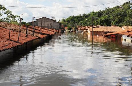 Trizidela do Vale (MA) - O município de Trizidela do Vale tem quase 90% da população atingida pelas as enchentes Foto: Antônio Cruz/ABr