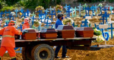 Brasil chega à marca de 700 mil mortes por covid-19