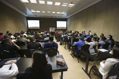 Brasília (DF), 17/08/2023 - Brasília sedia o curso de acolhimento e avaliação dos profissionais do 28° ciclo do Programa Mais Médicos, com mais de 1 mil profissionais. Foto: Marcelo Camargo/Agência Brasil