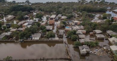 Saúde atende município gaúcho que ficou totalmente submerso